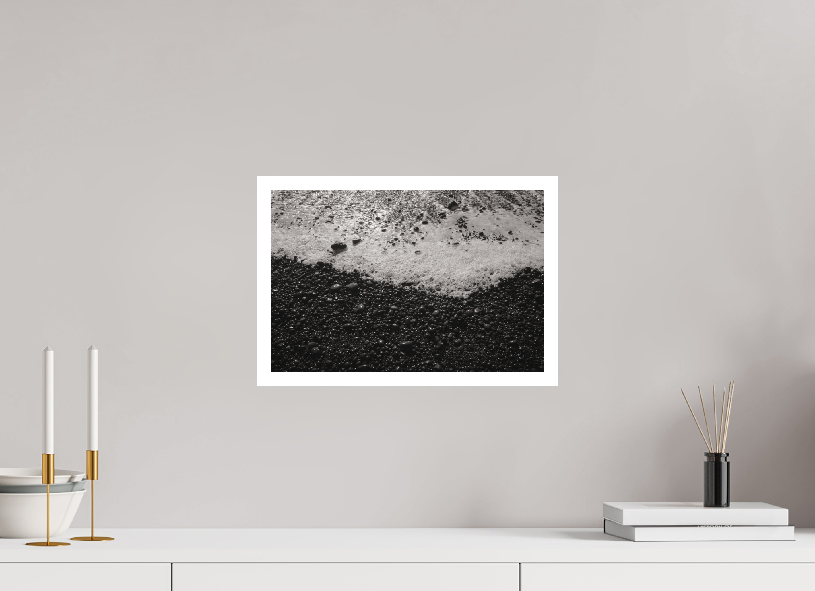 15 x 10″, Hahnemuhle Photo Rag Olas llegando a su fin